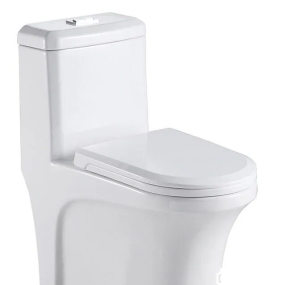 Bồn Cầu 2 Khối Men Sứ Trắng Cao Cấp